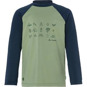 Vaude Детска спортна тениска Vaude Kid's Solaro L/S T-Shirt III Sport shirt - Willow Green - размер 146/152 (EU) (704-4893-0517)