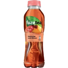 FuzeTea Black Ice Tea Peach & Hibiscus 12 x 0,5 l