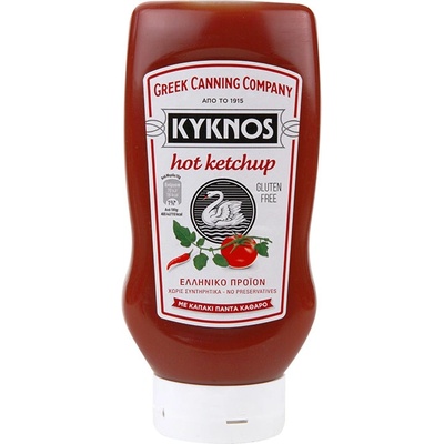 KYKNOS Kečup ostrý PET 560 g