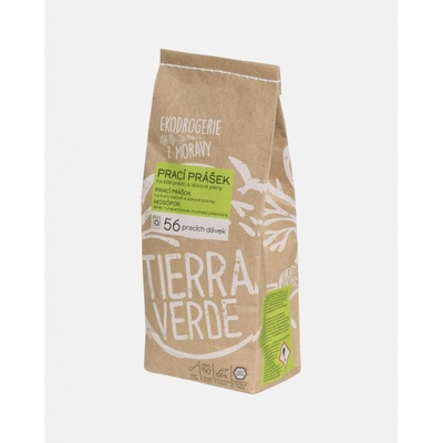 Tierra Verde Prací prach na bielu bielizeň a plienky 850 g