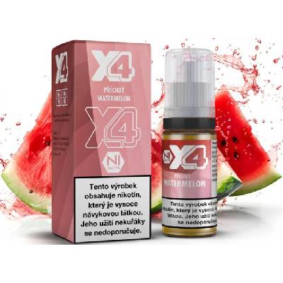 X4 Bar Juice Salt Watermelon 10 ml 20 mg