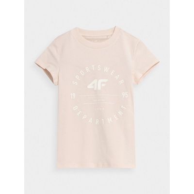 4F dětské tričko 4FJSS23TTSHF280 beige