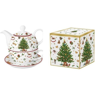 Kristian Samson Christmas TREE Tea for one 480264-11 Šálka s pošálkou