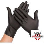  Ръкавици работни кутия Nitrile (100бр. )Черни-3026 ('254061)