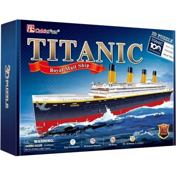 CubicFun 3D puzzle Titanic 113 ks