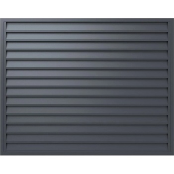 Imperial Plotové pole, antracitová sivá, RAL 7016, 180 × 200 cm, oceľ, W11443