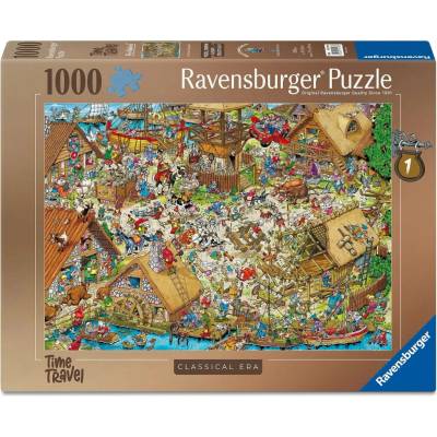 Ravensburger Ray's Comic Cestovanie časom Klasická éra 1000 dielov
