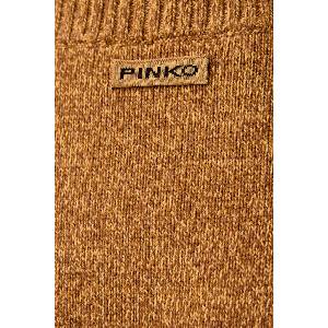 Pinko къс панталон дамски с вълна (107338.A3GD)