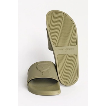 Karl Lagerfeld Чехли Karl Lagerfeld KONDO мъжки в зелено KL70009A (KL70009A.VKK)