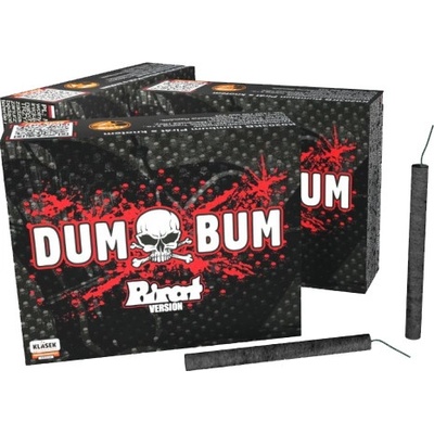 Petardy Dumbum Pirát s knôtom 50 ks