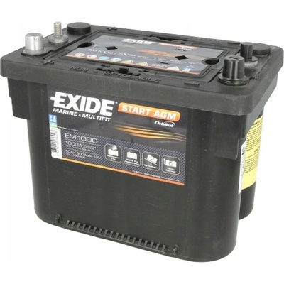 Exide Start AGM 12V 50Ah 800A EM1000