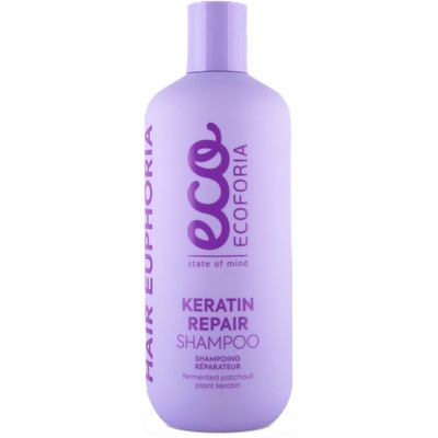 Ecoforia Възстановяващ шампоан с кератин ecoforia keratin repair shampoo 400мл (4745010333071)