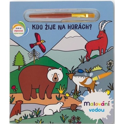 Kdo žije na horách? - Malování vodou