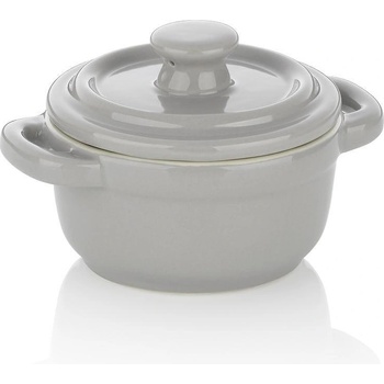 Kela Керамично гювече kela malin с капак - Ø10 см - цвят светлосив (kela 15290)