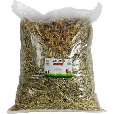 Dáme seno Seno Bio s bylinkovými kvetmi 0,8 kg