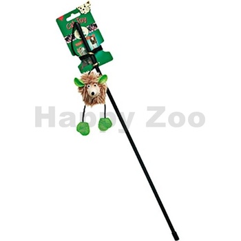 Karlie Hračka škádlítko pro kočky s krtkem vydávající zvuk a Catnipem 50cm