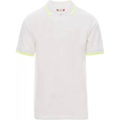 PAYPER skipper 000073-0021 / Поло тениска с къс ръкав - бяло/неоново жълто xxl (000073002100013xxl)