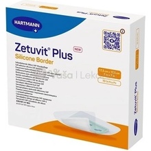 Zetuvit Plus Silicone Border Kompres sterilný 10 ks