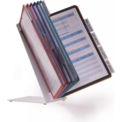 Durable Stojan na stôl VARIO TABLE 10 + 10 panel, far. mix