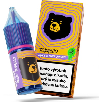 Go Bears Tobacco Salt American Mixed Tobacco 10 ml 20 mg
