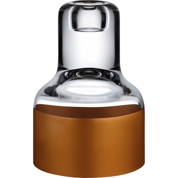 Nude Свещник за класическа свещ Contour с медна основа транспарантен (1076523)