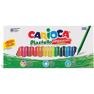 Carioca voskové pastelky 30 ks