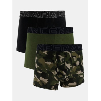 Under Armour Мъжки боксерки Under Armour M UA Perf Cotton Nov 3in (3 бр. ) Under Armour | Zelen | МЪЖЕ | XXXXL