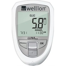 Wellion Luna Trio glukometr set bílý