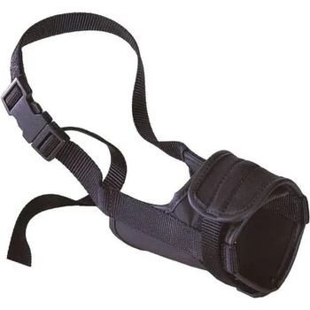 Ferplast Muzzle Safe XL Black - Регулируем намордник за големи кучета като порода ротвайлер, A: 50÷80 см- B: 24÷34 см - C: 15 см. - черен