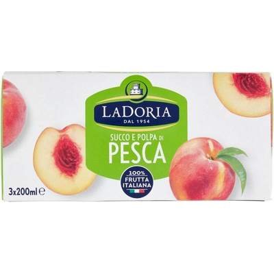 La Doria broskyňový džús 3 x 200 ml