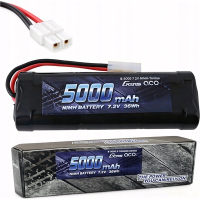 Gens Ace NiMH akumulátor s konektorem Tamiya 7,2V 5000 mAh – Zboží Dáma