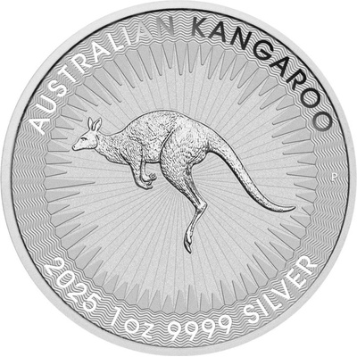 Kangaroo stříbrná mince 2025 1 oz