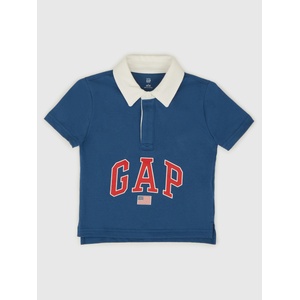 GAP Бебешка поло риза с логото на Gap GAP | Sin | Момчешки | 2 години