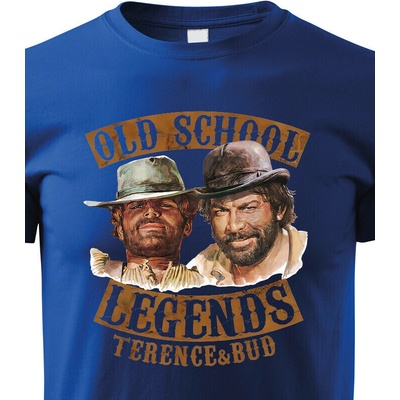 Dětské tričko Old school legends Modrá Canvas Dětské tričko Bezvatriko.cz 2103