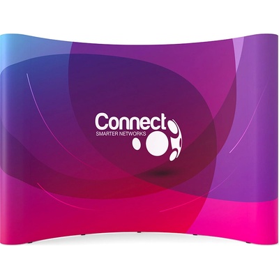 Jansen Display Pop-Up Magnetic 4x3 curved, 3010 x 2240 mm
