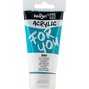 Darwi DFY АКРИЛНА боя Turquoise Blue 75 ml 1 бр (DF5150075280C)