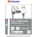 USB kabely Verbatim 48869 USB (2.0), USB A (2.0) M/USB micro, 2m
