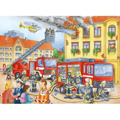 Ravensburger Hasičský sbor 100XL 100 dílků
