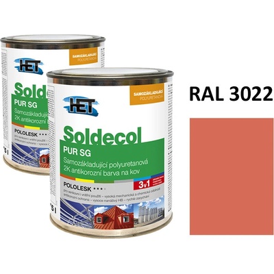 Soldecol PUR SG 0,75L RAL 3022
