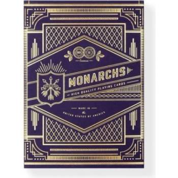 Hrací karty Theory Monarchs fialové
