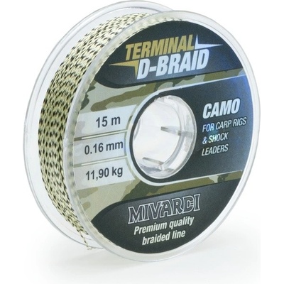 MIVARDI Terminal D-Braid Camo 15m 0,10mm