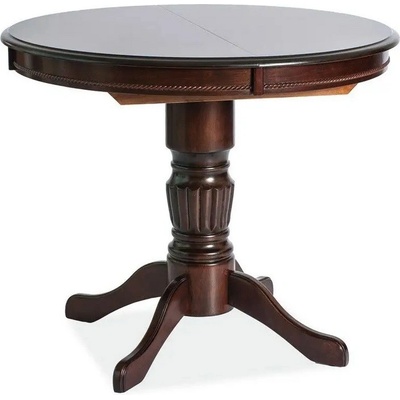 Signal Jídelní stůl Margo 90 x 90 cm, tmavý ořech