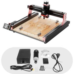 Twotrees Пакет TTC450 Pro CNC фрезова машина + комплект с 500 W шпиндел - 1 комплект (TT-TTC450-Pro-500W-Spindel)