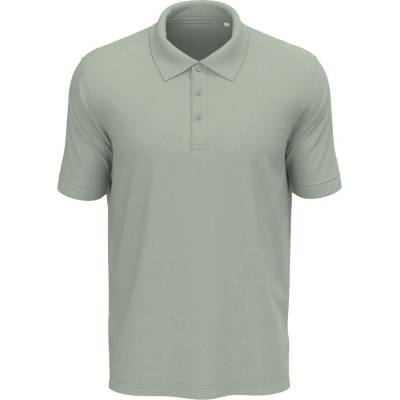 Stedman lux polo st9060 / Мъжка поло риза - меко сива m (st9060sgym)
