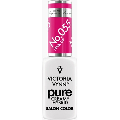 VICTORIA VYNN Hybridní gel lak PURE CREAMY HYBRID 055 Pink Up 8 ml