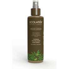 Ecolatier Organic Cannabis Termálny ochranný sprej na úpravu vlasov 200 ml