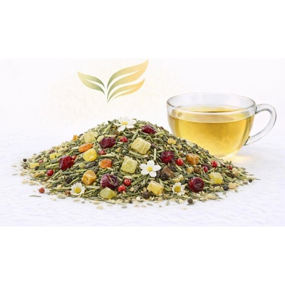 QuickTea Listy pohody zelený čaj 1000 g