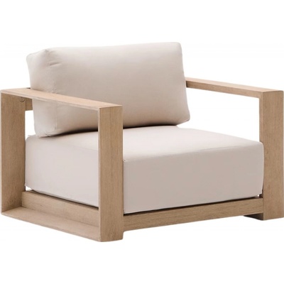 Kave Home Ambra Béžové zahradní křeslo