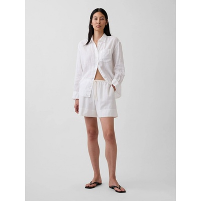 GAP Ленени къси панталони GAP GAP | Byal | ЖЕНИ | XS