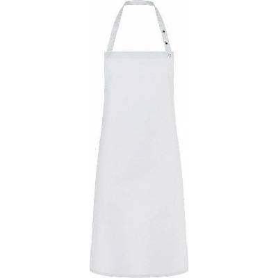Karlowsky Číšnická zástěra Bib Press Stud Bílá